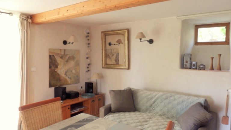 Chambre d'hôtes Saoû Drôme coin détente