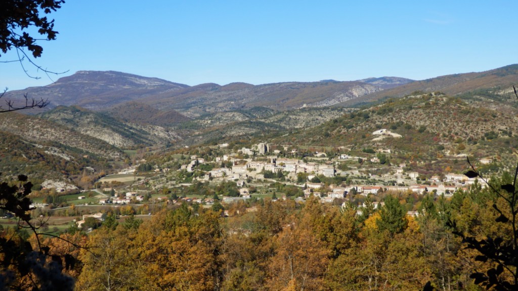 Montbrun-les Bains en automne