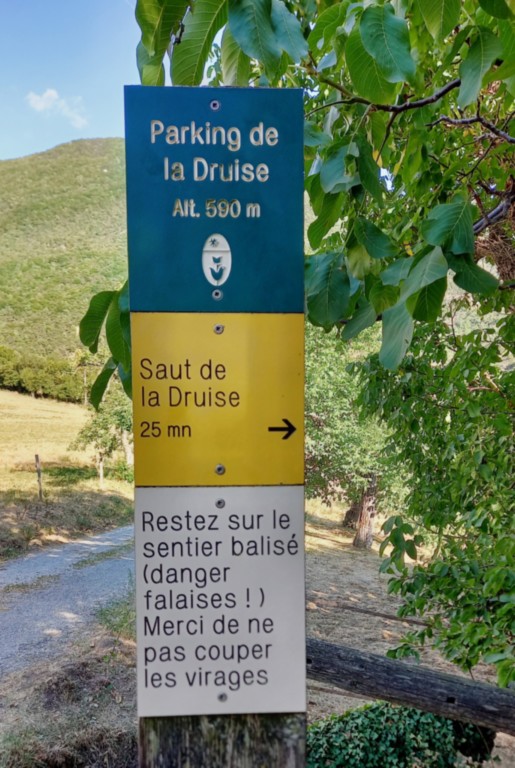 Chute de la Druise Omblèze