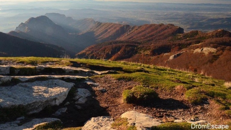 Randonnée automne Les 3 becs dans la Drôme