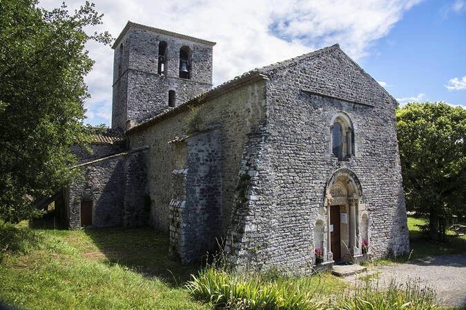 Sainte-Jalle Sainte-Jalle Eglise Romane Notre dame de Beauvert