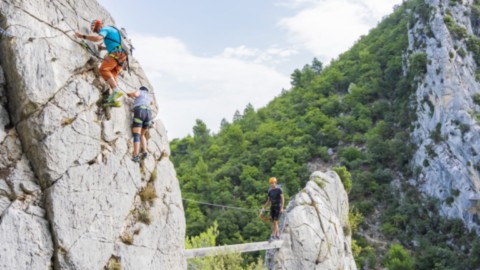 Escalade Via Ferrata Drôme