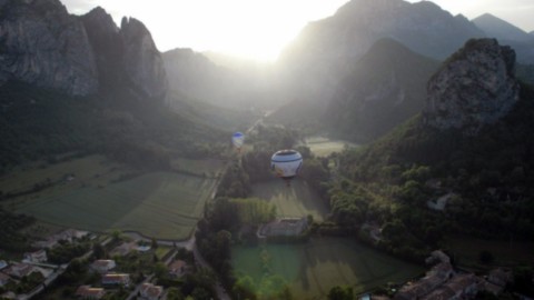 Vol en montgolfière Saoû Drôme