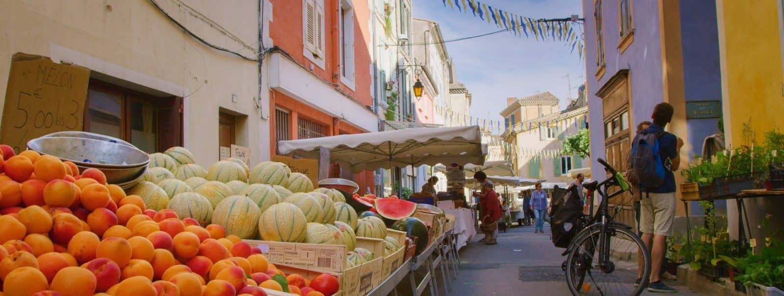 Marché estival de Crest Drôme